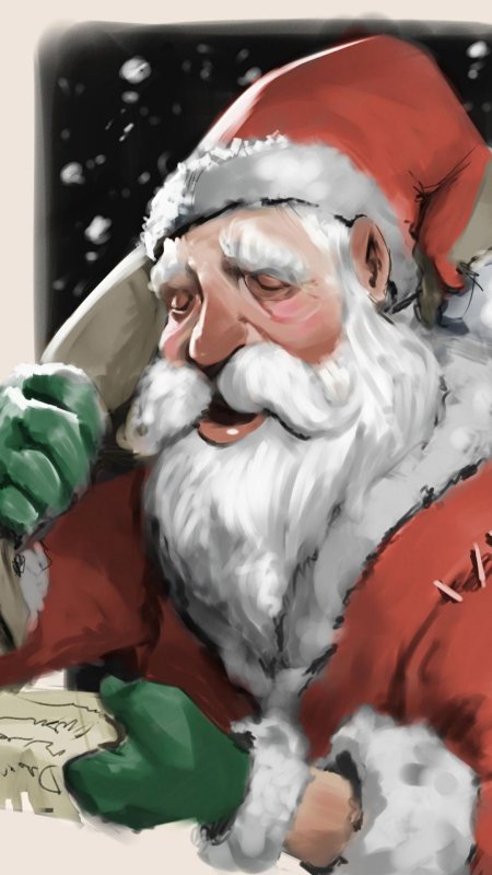 Дед Мороз арт