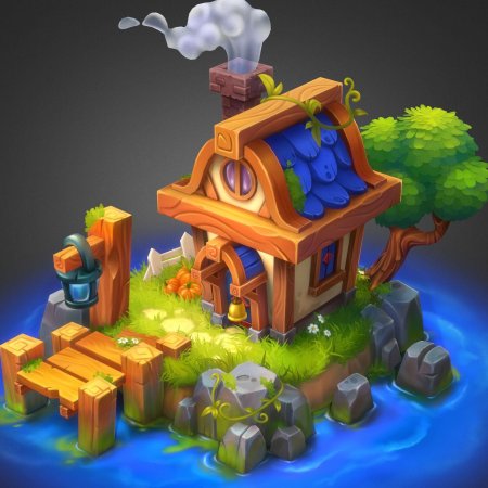 Казуальный домик