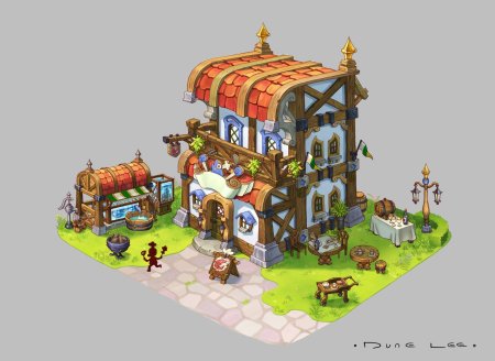 Казуальный домик