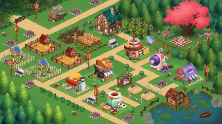 В казуальную игру "ферма"