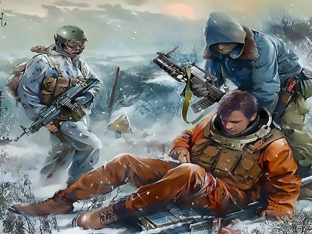 Сталкер Дегтярев арт