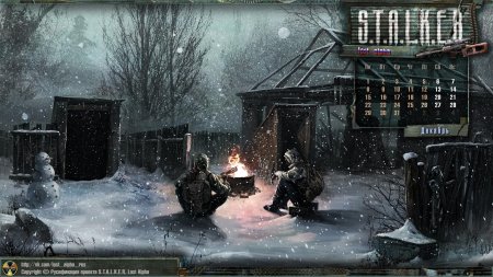 Сталкер Зов Припяти зима