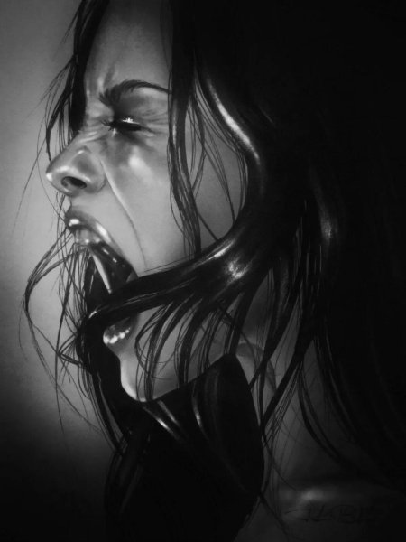 Плачущая девушка