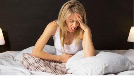 Нездоровая женщина