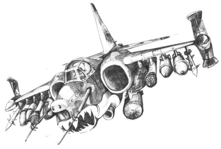 Грач самолет Су 25