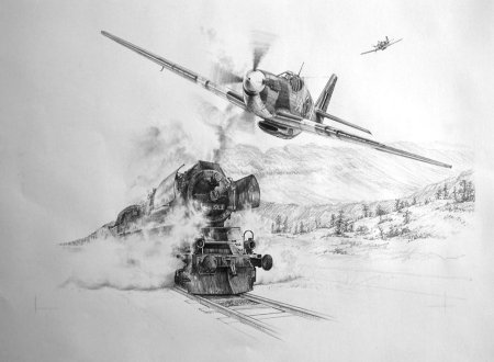 Рисунки на военную тему