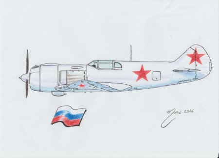 Ла-5 истребитель