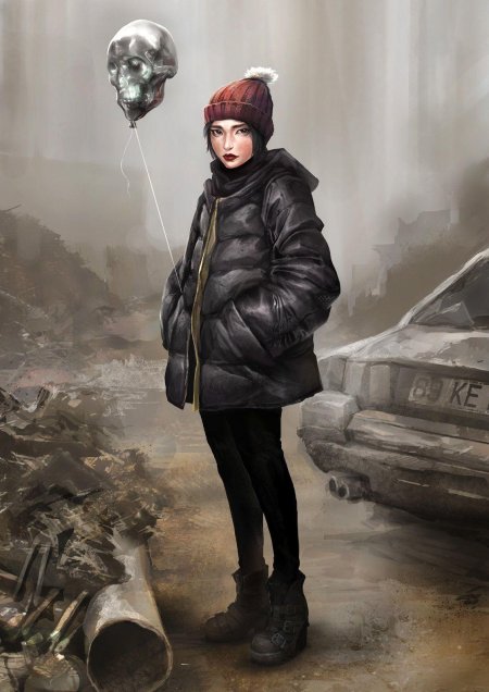 Девочка постапокалипсис