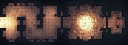 ДНД карта Гробница