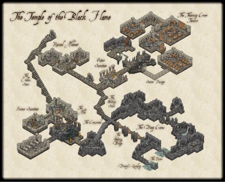Карта подземелья ДНД 5