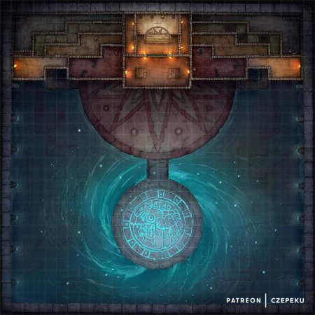 ДНД святилище карта