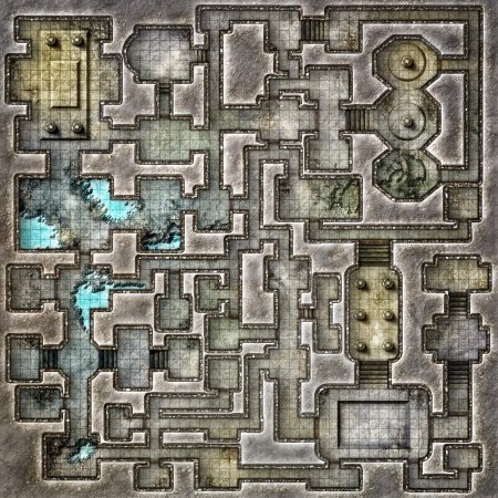 DND Dungeon Map
