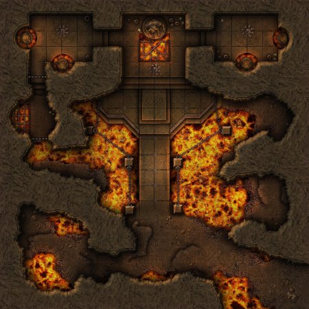 ДНД карты ад