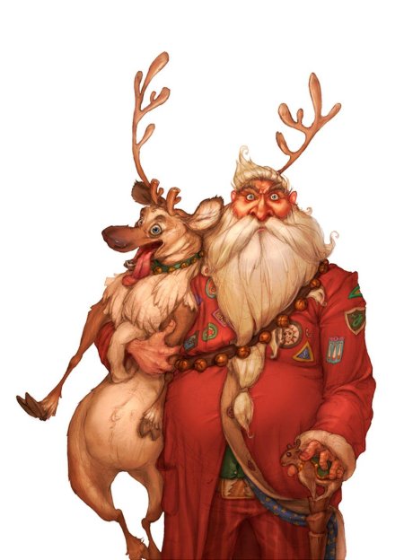 Олень Санта-Клауса