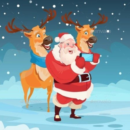Олень Санта-Клауса
