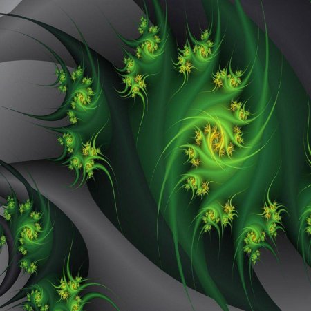 Зеленый узор