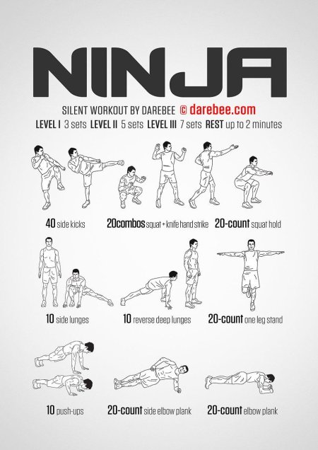 Тренировка ниндзя
