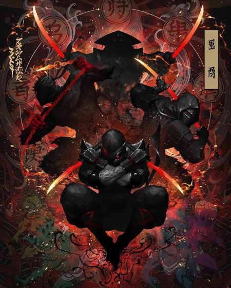 Аниме Самураи ниндзя демоны