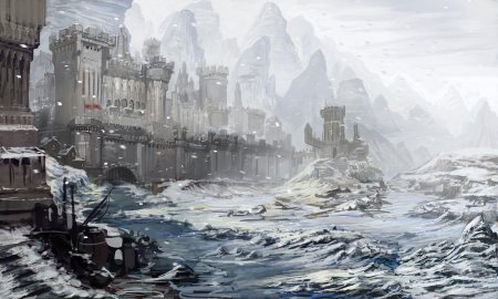 Винтер Сноу арт крепость