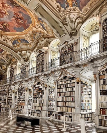 Библиотека аббатства Адмонт