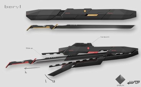 Катана из Cyberpunk 2077