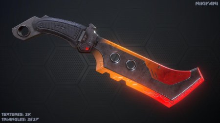 Нож киберпанк