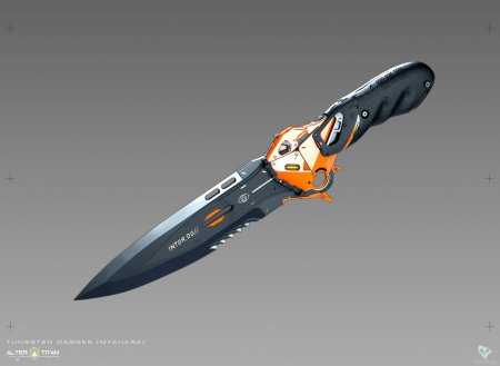 Нож киберпанк