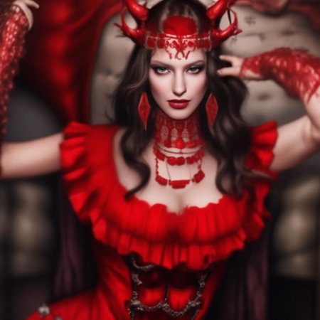 Красивая дьяволица