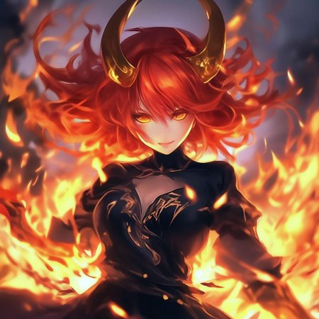 Аниме девушки демоны