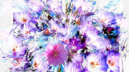 Яркие цветы