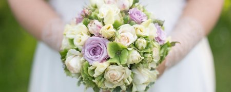 Свадебный букет фон