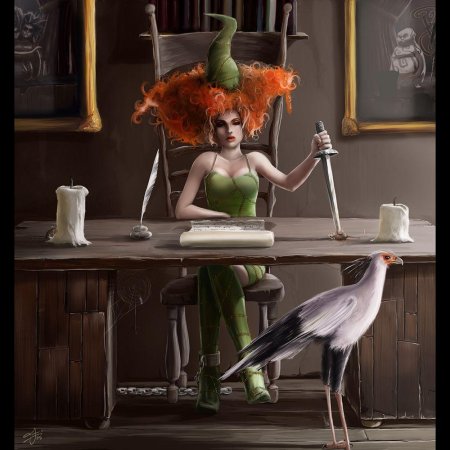 Энди Джонс ведьмы