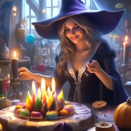 С днем рождения ведьма