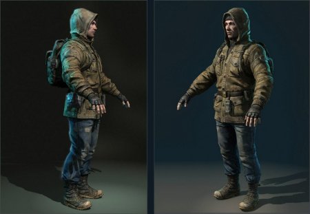 Сталкер 2 костюм новичка