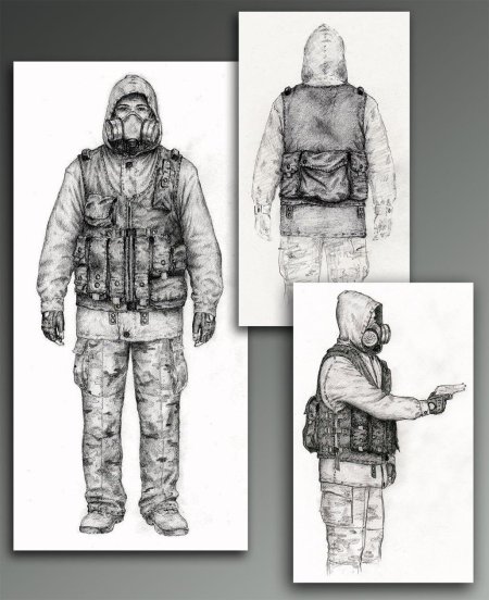 Сталкер 2 костюм новичка