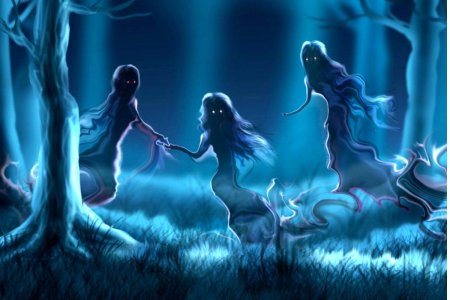 Вэрана Легенда о призраке