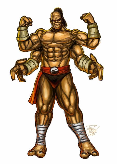 Рукий из мортал комбат