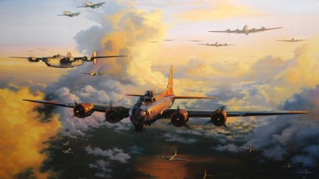 B 17 бомбардировщик вар Тандер