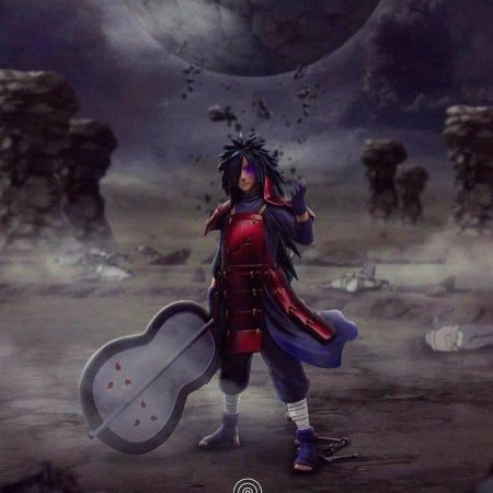 Учиха Мадара арт крутой