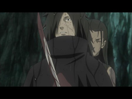 Мадара и Хаширама битва