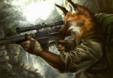 Фурри Лис сталкер