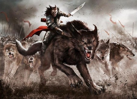 Хоббит волки Варги