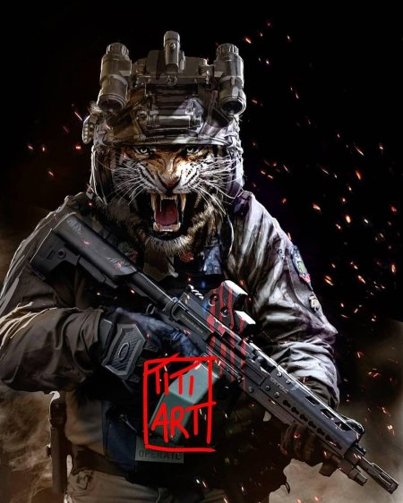 Звери спецназовцы арт