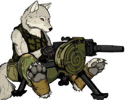 Волк военный