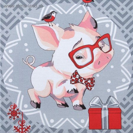 Новогодняя свинья