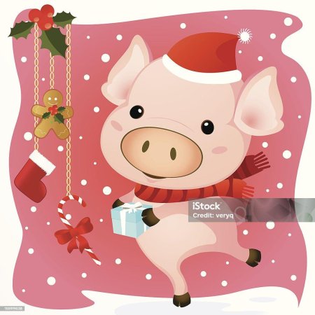 Новогодняя Свинка