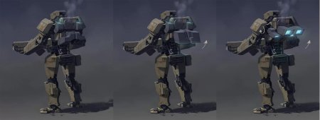 Лоу поли робот