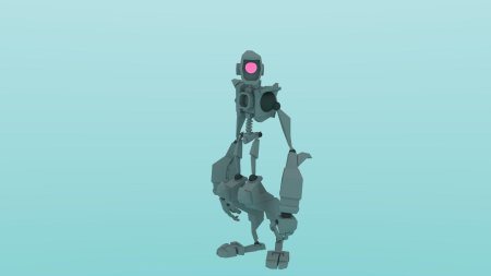 Лоу Поли робот