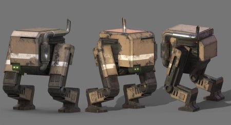 Low Poly Robot 3d model