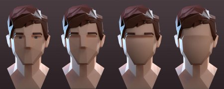 Лоу Поли персонажи 3д